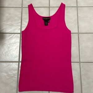 Dana Buchman XS hot pink tank top